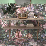 Angela Harris Wilder Garden Pink 8x8 Matte Porcelain Tile