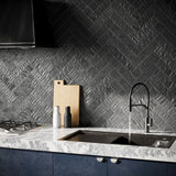 Lux Tile Rework Gray Blue 3x12 Matte Porcelain Subway Tile