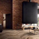 Brick Rustico Rosso Red Matte Porcelain Subway Tile 3x12