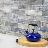 Bayou Riverwood Gray 3x12 Matte Ceramic Subway Tile - Weathered Wood Look