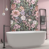 Angela Harris Wilder Garden Pink 8x8 Matte Porcelain Tile