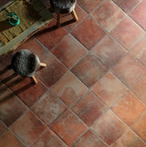 Lux Tile Burgos Terracotta Matte Porcelain Tile 14x14
