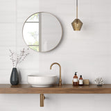 Minera Dolomite Warm White 24x24 Polished Porcelain Tile