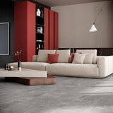 ZenTech Silver Gray 12x24 Matte Porcelain Tile - Lux Tile