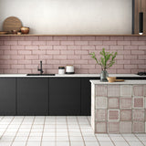 Los Lunas Rose Pink 4x12 Polished Ceramic Subway Tile - Lux Tile