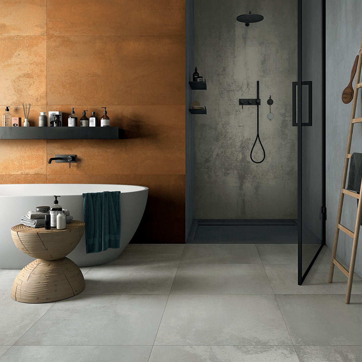 Bond Nimbus Silver 12x24 Matte Porcelain Tile - Lux Tile