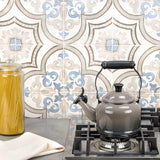 Amadora Daiza Multicolor 8x8 Matte Porcelain Tile - Lux Tile