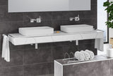 Schluter Systems JOLLY 0.5-in W x 98.5-in L Polished Chrome Aluminum L-Angle Tile Edge Trim