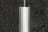 Schluter Systems ECK-KHK 0.563-in W x 98.5-in L Stainless Steel Tile Edge Trim