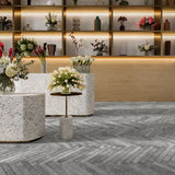 English Brick Light Gray Matte Porcelain Tile - 2x18
