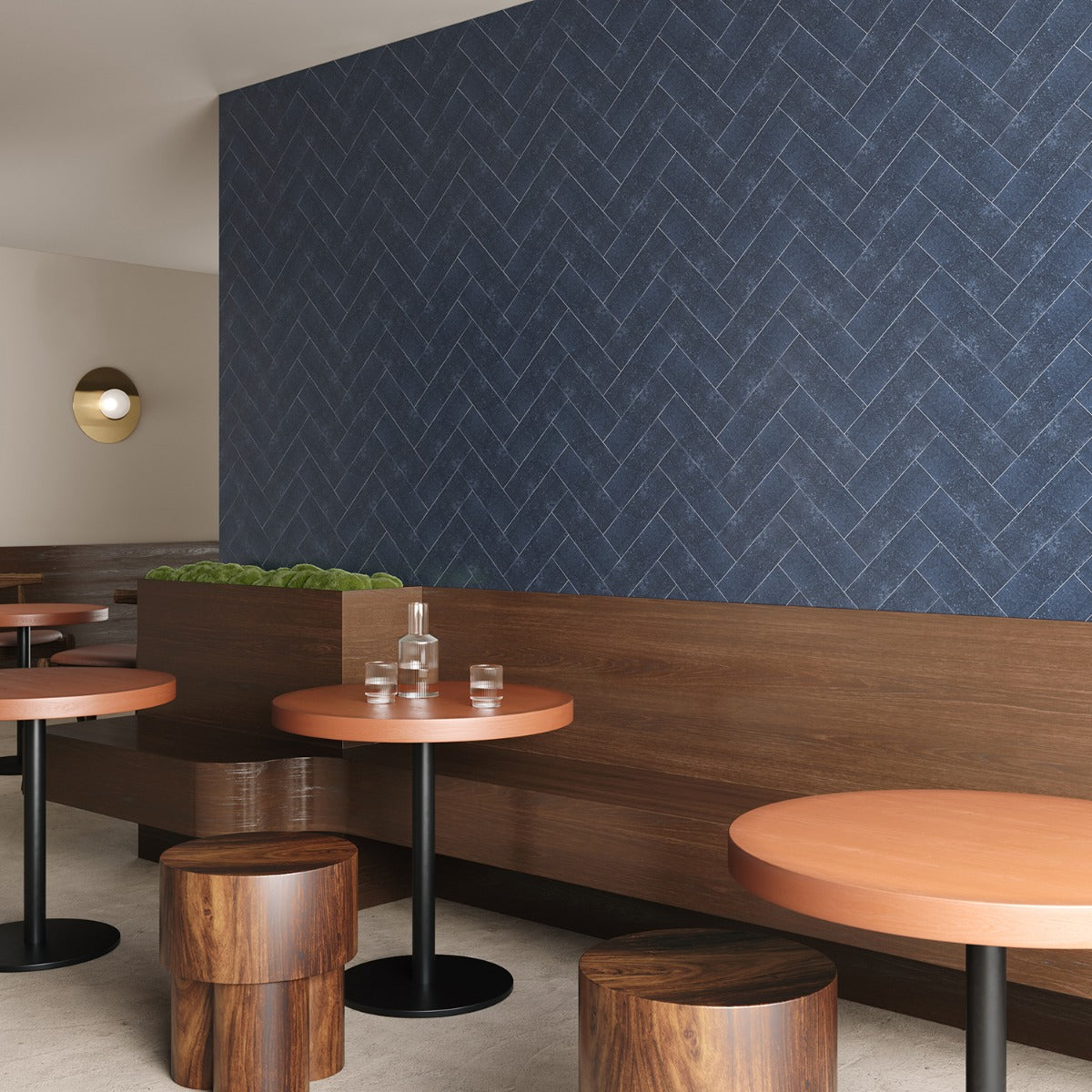 Diesel Camp Rock Blue 4x12 Matte Ceramic Subway Tile