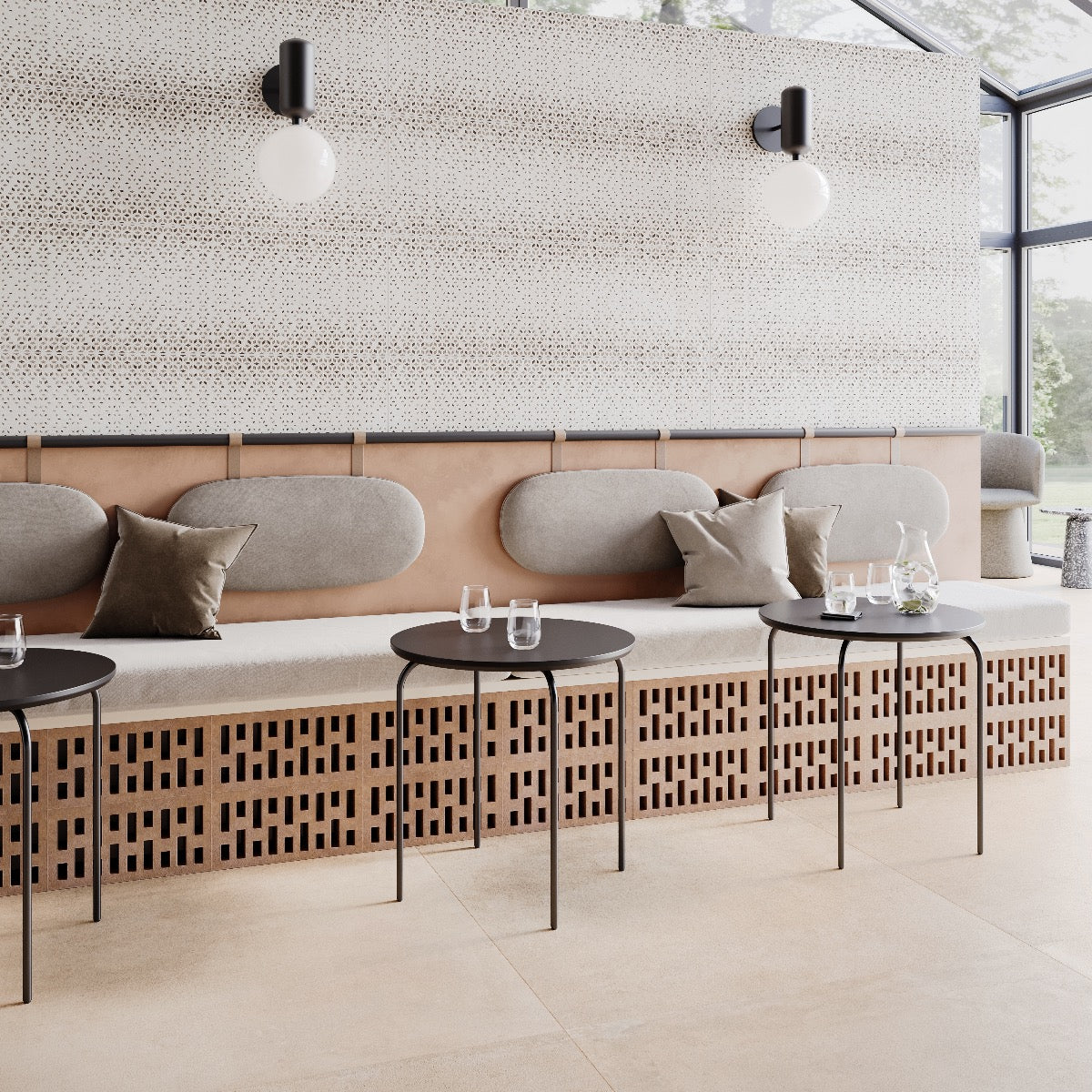 Terramay White 24x48 Matte Porcelain Tile - Lux Tile