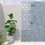 Kinro River Blue 6x6 3D Polished Porcelain Tile - Lux Tile
