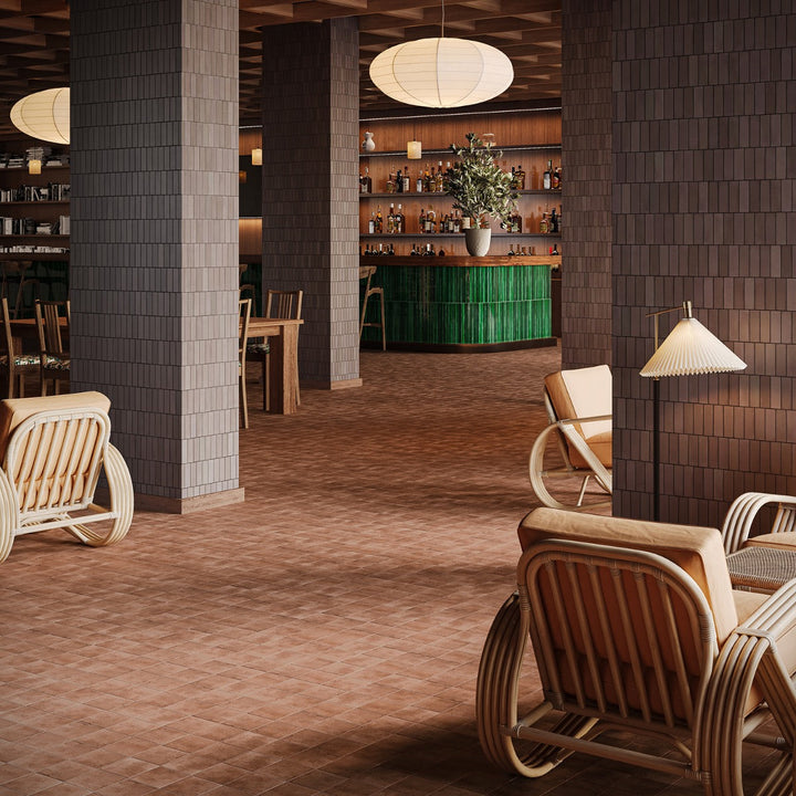 Morocco Terracotta 4x4 Matte Porcelain Tile - Lux Tile