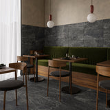 ZenTech Graphite Gray 12x24 Matte Porcelain Tile by Lux Tile