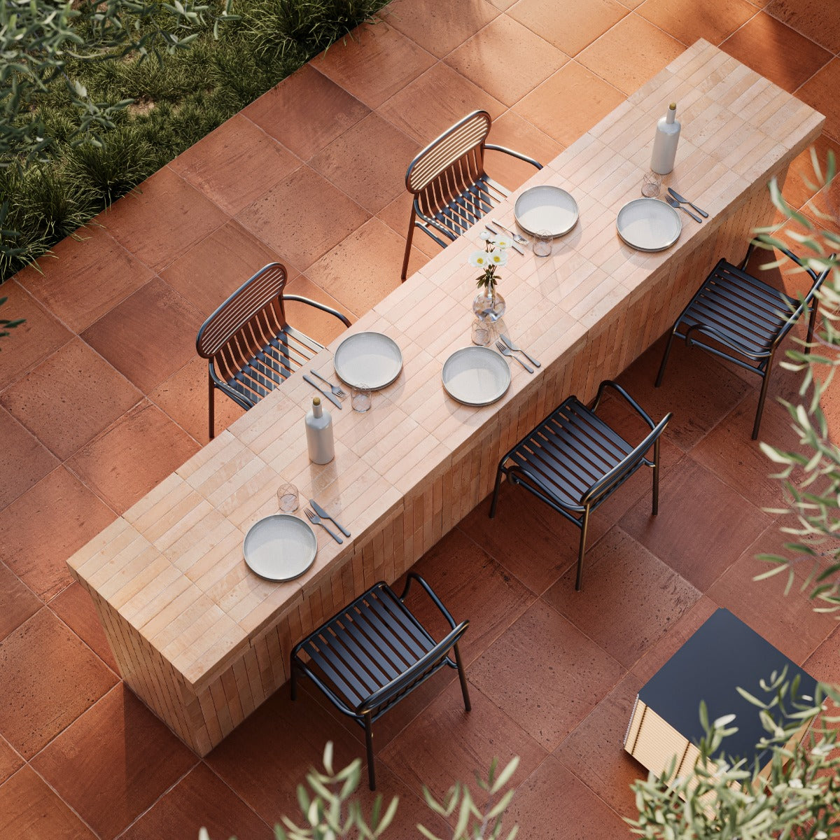 Saltillo Canyon Terracotta 18x18 Matte Porcelain Tile - Durable and Stylish Flooring