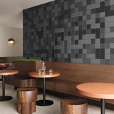 Born Charcoal Gray 5x5 Matte Porcelain Tile - Lux Tile