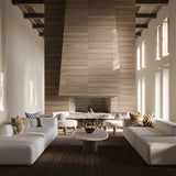 Lux Tile Nobu Ribbon Almond Brown 24x48 Matte Porcelain Tile