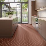Roller Terracotta Matte Porcelain Subway Tile - 3x11