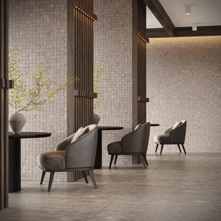 Era Caramel Brown 24x48 Matte Porcelain Tile - Lux Tile