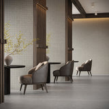Era Silver Gray 24x48 Matte Porcelain Tile - Limestone Look