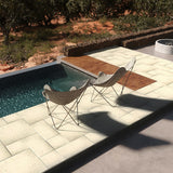 Seville Pergamo Beige 24x24 Matte Porcelain Tile - Travertine Look