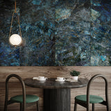 Lux Tile Jewel Onyx Labradorite Blue 24x48 Polished Porcelain Tile