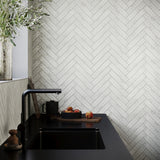 Chance Decor White 2x10 Polished Ceramic Tile - Lux Tile