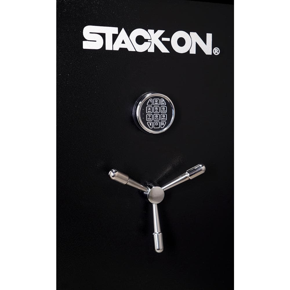 STACK-ON Siege 72-Gun Fireproof with Electronic Lock Gun Safe, Black