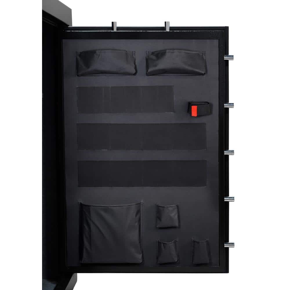 STACK-ON Siege 72-Gun Fireproof with Electronic Lock Gun Safe, Black