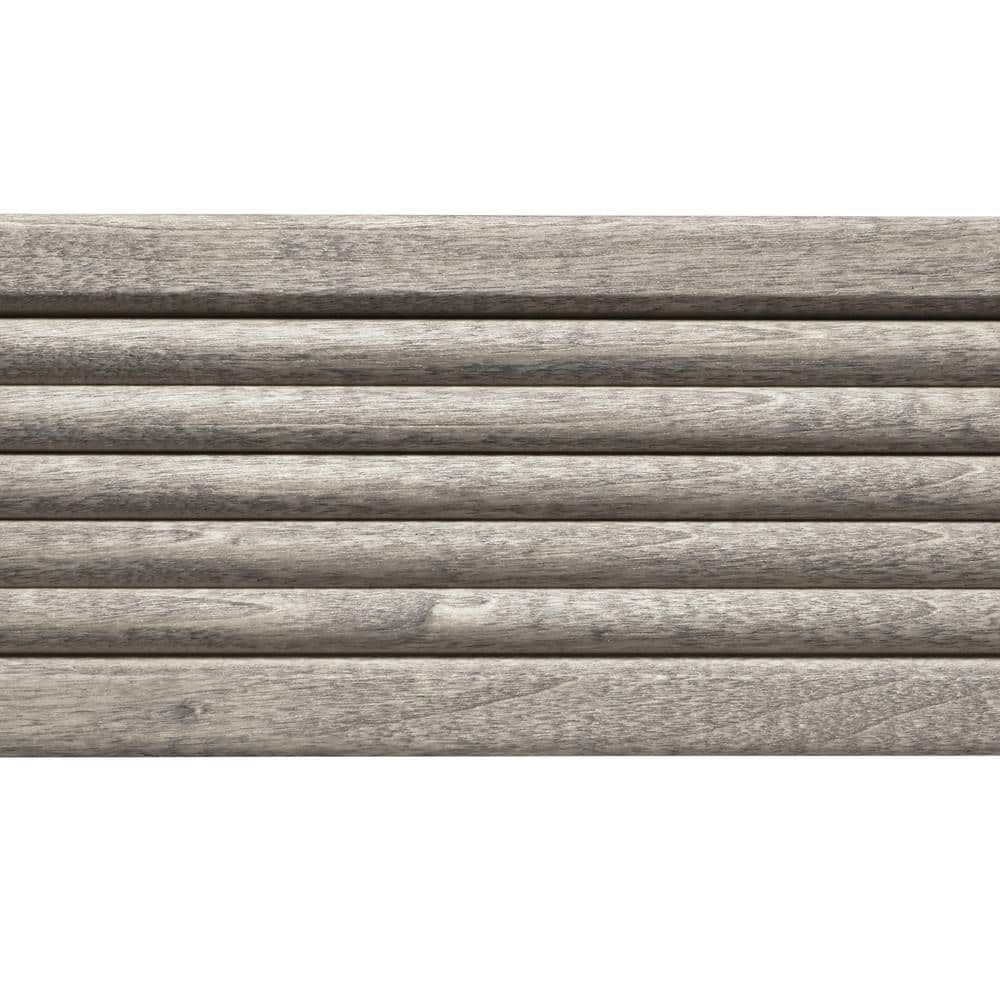 Ornamental Mouldings Prestained Gray 1/2 in. x 3 in. x 84 in. Wood Beaded Casing Moulding