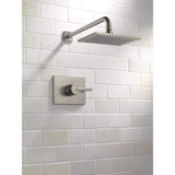 Delta Vero Stainless Single-Handle Raincan Shower Faucet with Pressure Balance, 2.5 GPM