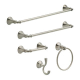Delta Ashlyn 24-in Brilliance Stainless Steel Wall Mount Single Towel Bar