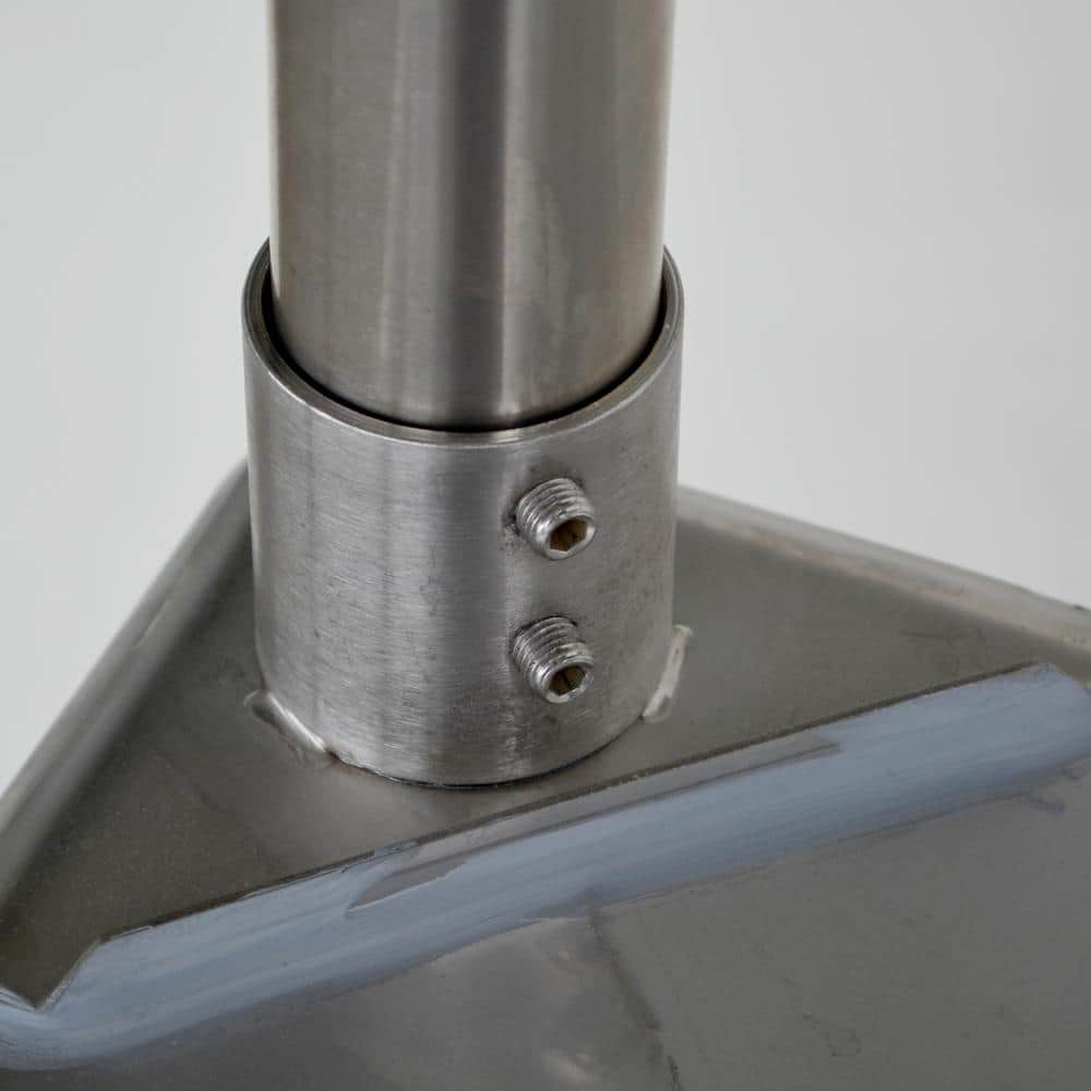 AmeriHome 21.5 in. x 24 in. Stainless Steel Utility Wall Mount Sink