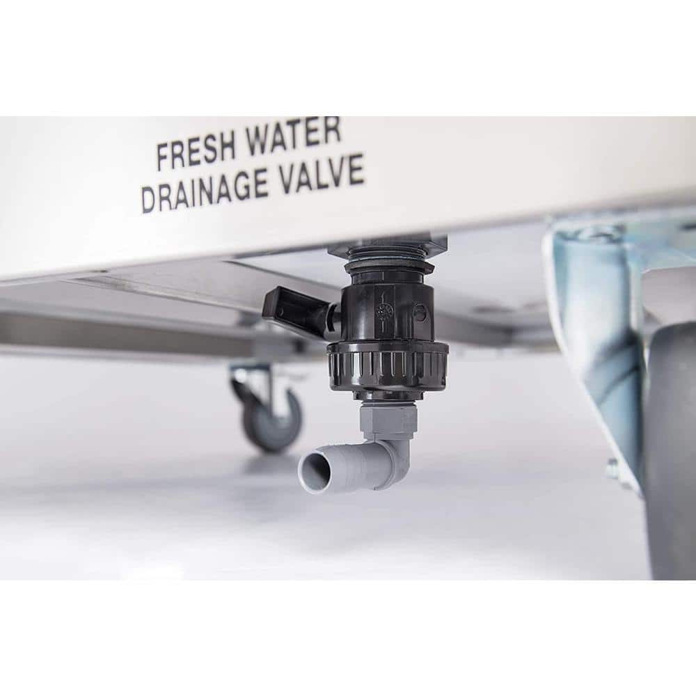 Ancaster Food Equipment 32 in. x 29.25 in. Stainless Steel Portable Sink Hand Wash Station