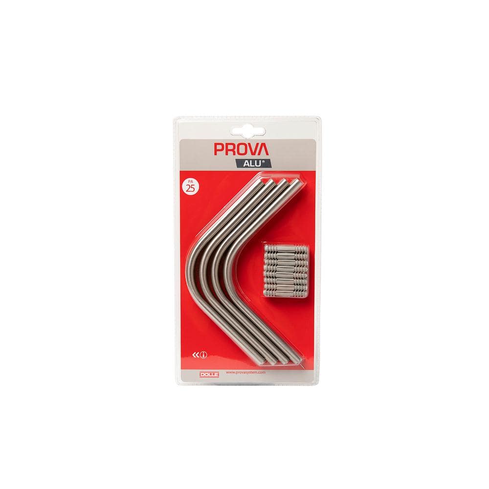 Dolle Prova PA25a Stainless Steel 90 Degree Corner (10-Piece)