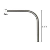 Dolle Prova PA25a Stainless Steel 90 Degree Corner (10-Piece)