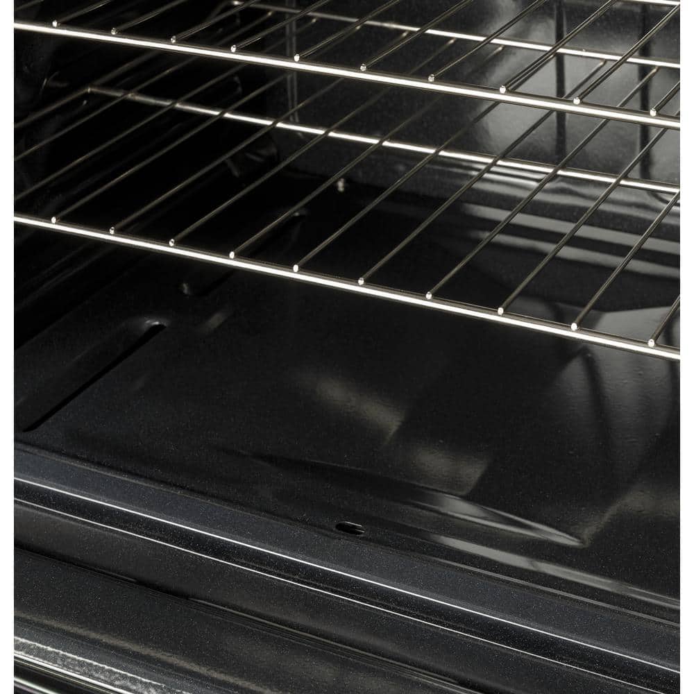 GE 30 in. 4.8 cu. ft. Freestanding Gas Range in Stainless Steel (JGBS61RPSS)