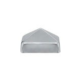 Protectyte 4 in. x 4 in. Stainless Steel Pyramid Slip Over Fence Post Cap