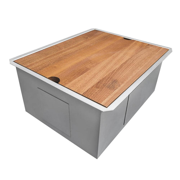 Ruvati Alto 23x19x13 Undermount 16-Gauge Stainless Steel Utility Workstation Sink