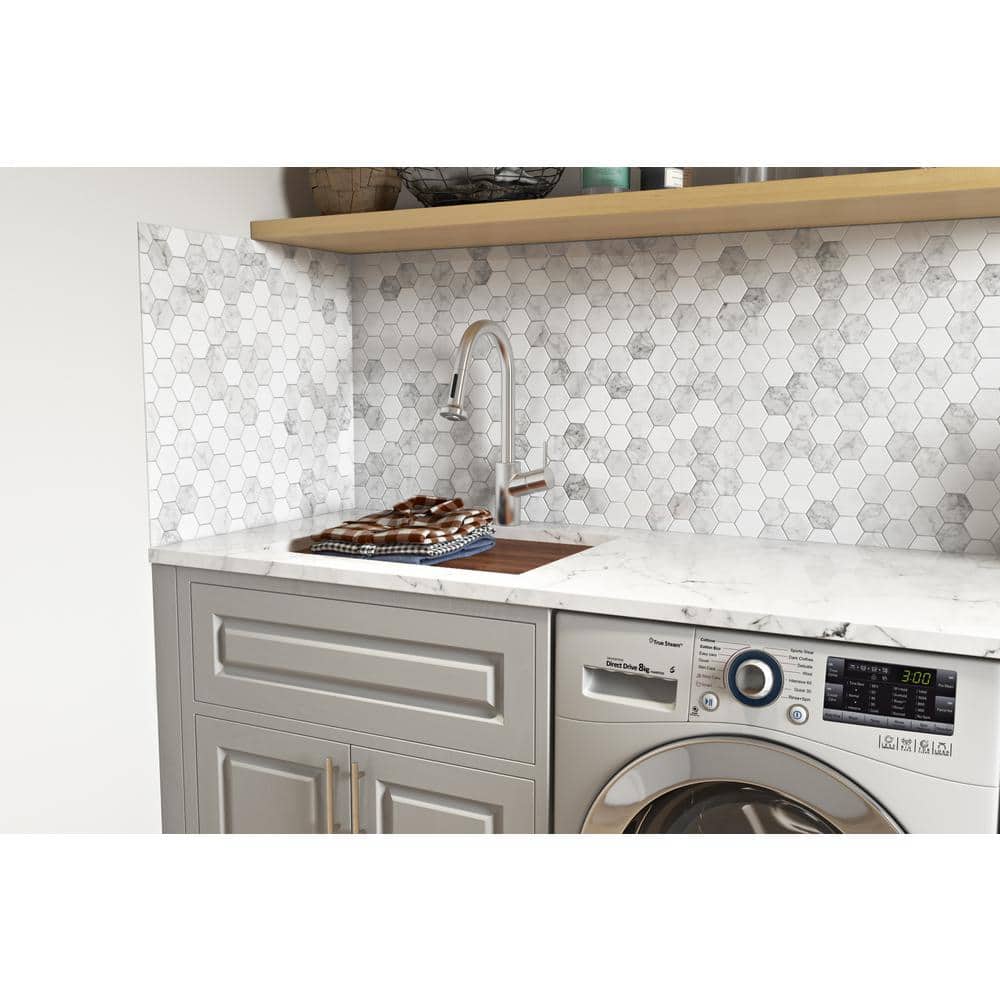 Ruvati Alto 23x19x13 Undermount 16-Gauge Stainless Steel Utility Workstation Sink