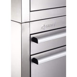 TRINITY 43 in. W x 25 in. D 11-Drawer Stainless Steel Rolling Tool Chest Combo