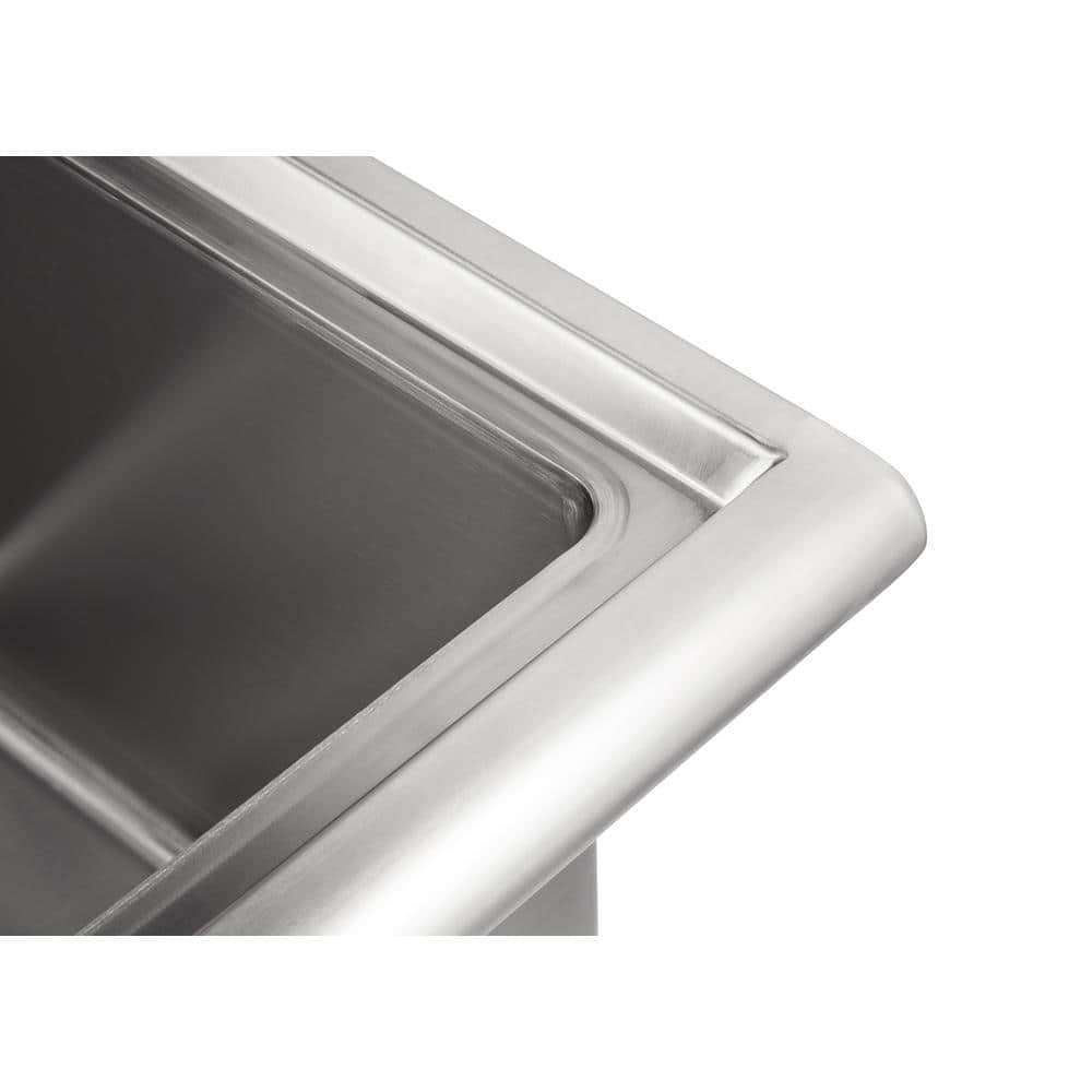 TRINITY 21.5 in. Stainless Steel Utility Sink NSF Certified