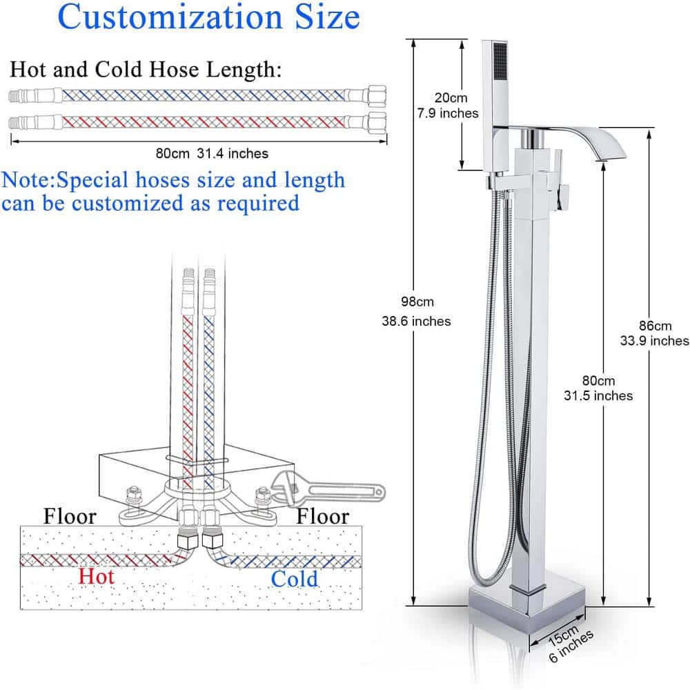 Unbranded Commercial Metering Single Handle Bathroom Sink Faucet in Stainless Steel
