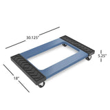 Stalwart 1,000 lb. Heavy-Duty Plastic Movers Dolly