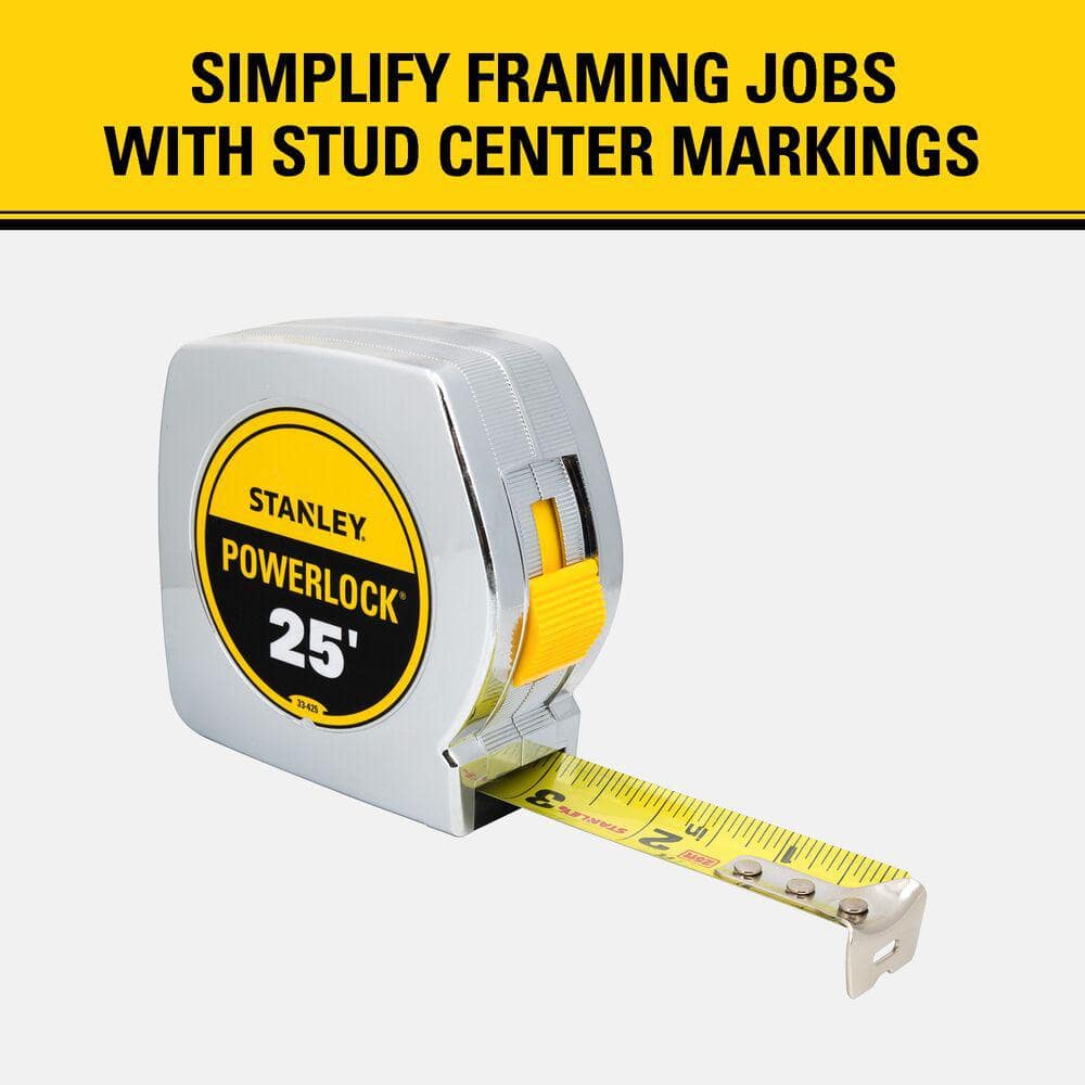Stanley 25 ft. PowerLock Tape Measure