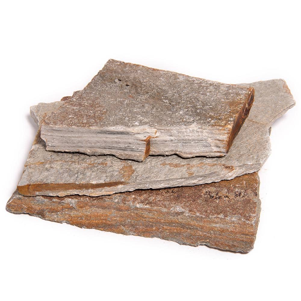 Southwest Boulder & Stone 12 in. x 12 in. x 2 in. 30 sq. ft. Stardust Natural Flagstone for Landscape Gardens and Pathways