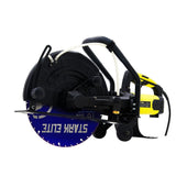 Stark 16 in. 3200-Watt Circular Cut Concrete Saw Cutter with Water Line Attachment (No-Blade)