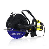 Stark 16 in. 3200-Watt Circular Cut Concrete Saw Cutter with Water Line Attachment (No-Blade)