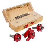 Stark Carbide Ogee Stile and Rail Router Bit Set (3-Piece)